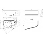 Ванна акриловая Ravak Chrome CA61000000 Ванна акриловая Ravak Chrome CA61000000